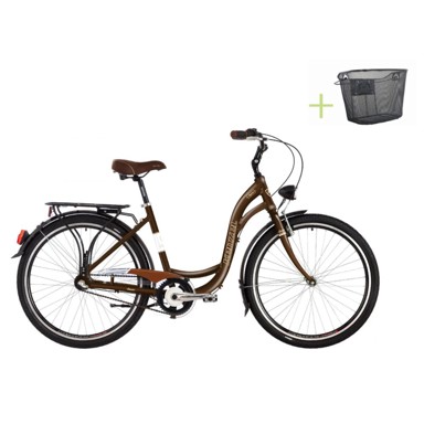 KENZEL Gradski bicikl Dream Classic, 26", smeđa
